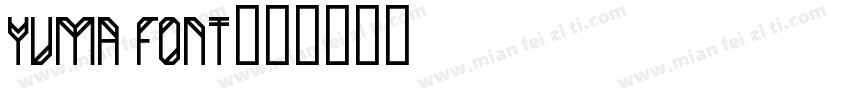 Yuma Font字体转换